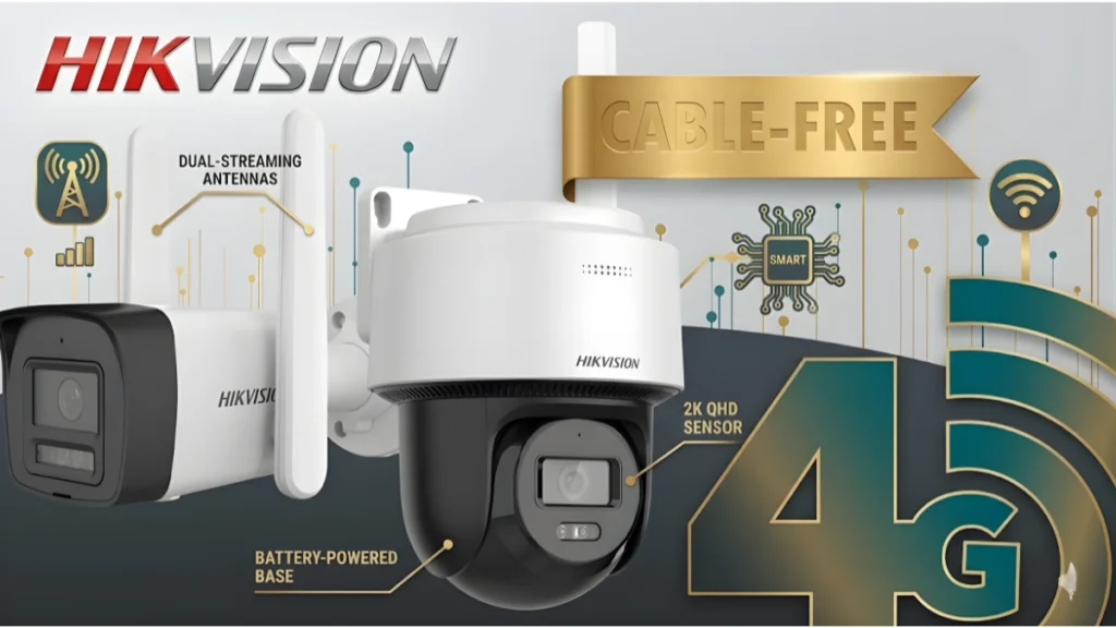 Hikvision Cable-Free Camera